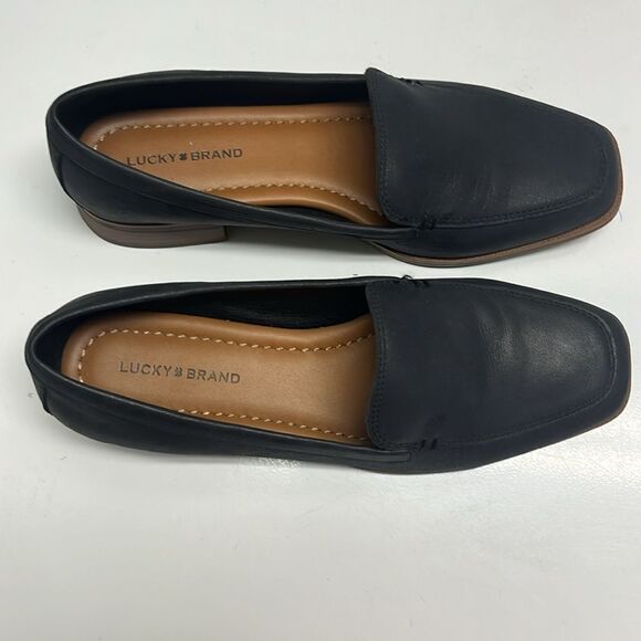 Lucky Brand Navy Blue Slip-On Loafers - Picture 2 of 16